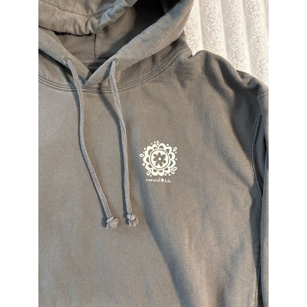Natural Life Camper Van make your soul happy Hoodie Sweatshirt Women’s XS gray - Picture 8 of 9